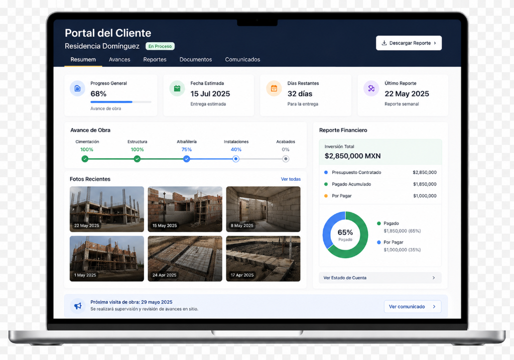 Portal del cliente