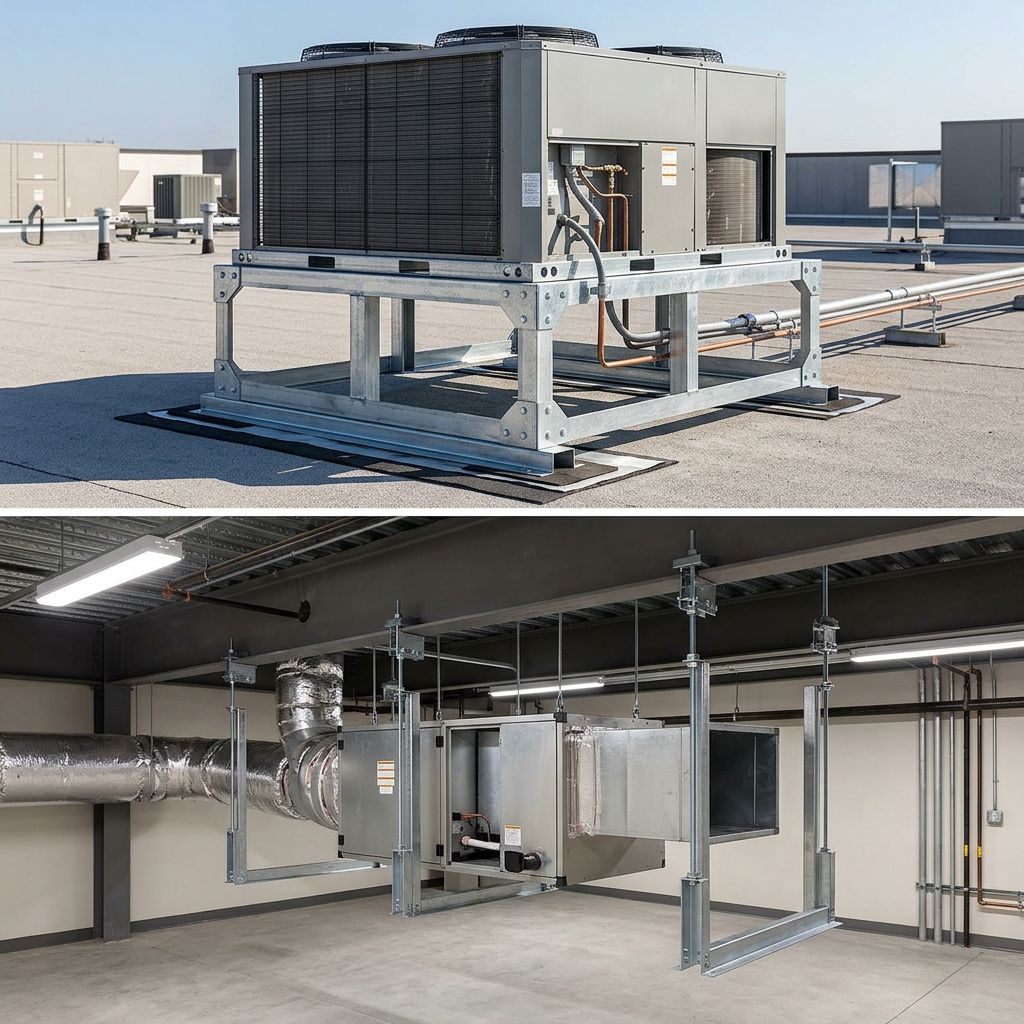 Steel Unit Stands & Hanging Cradles