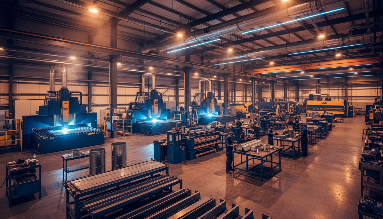 On Time Ductwork manufacturing facility
