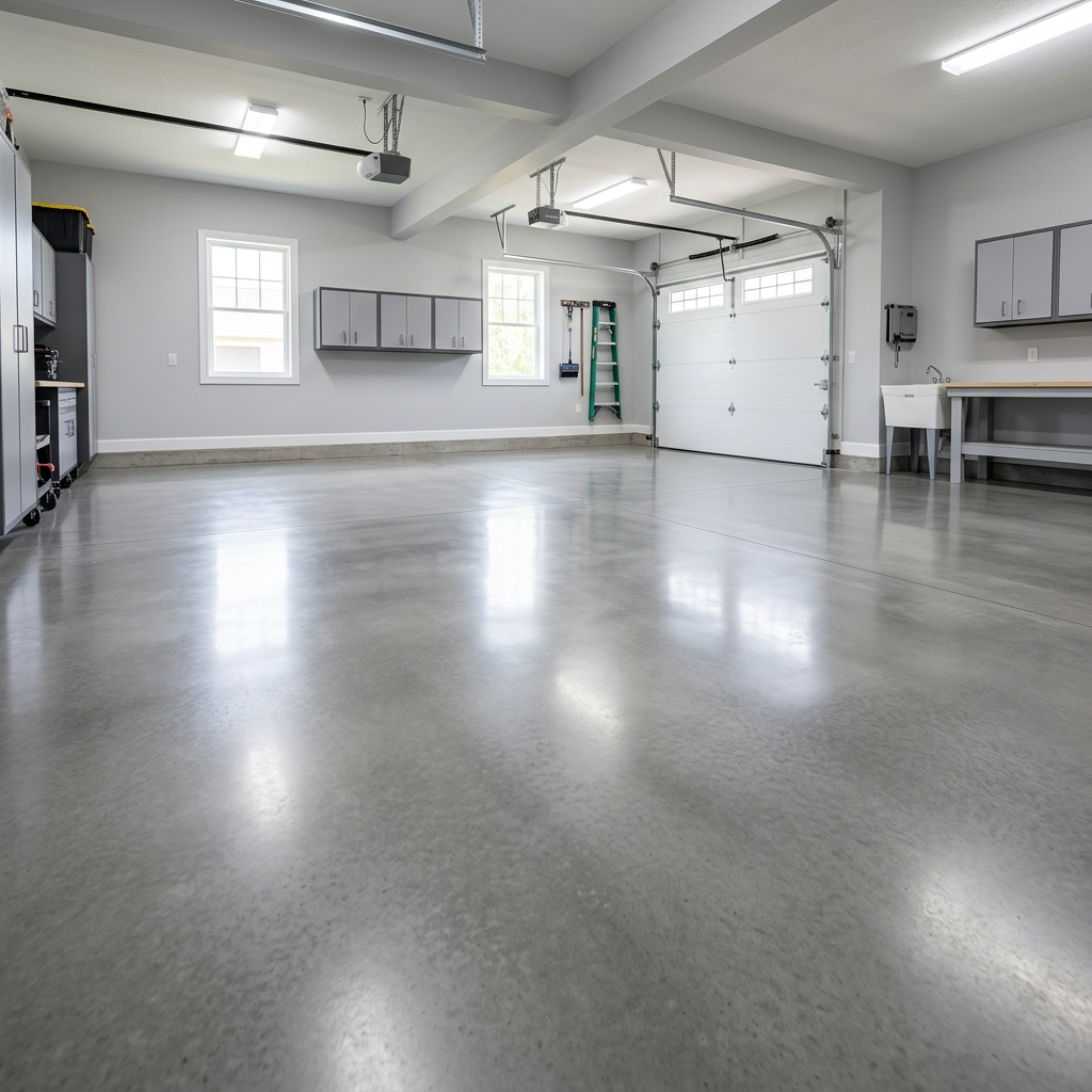 Garage Floor Cleaning