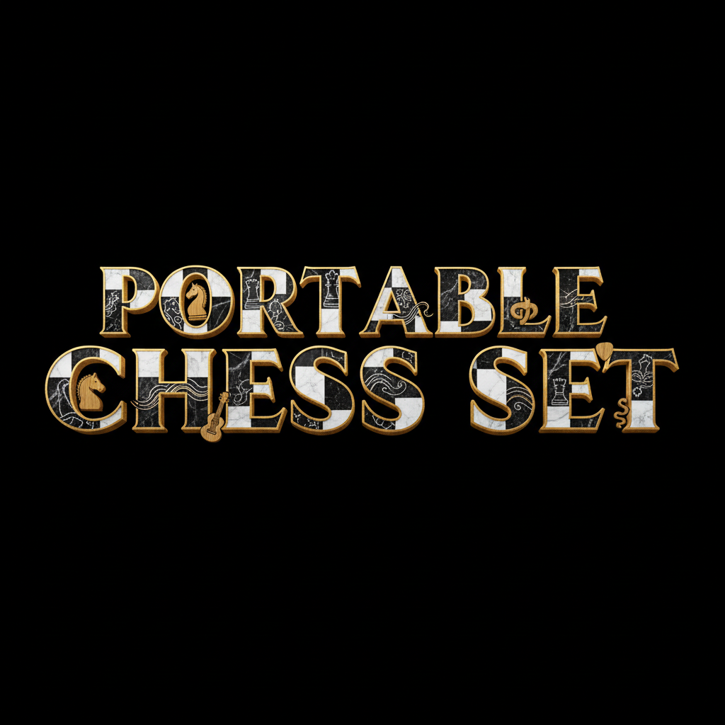 Portable Chess Set