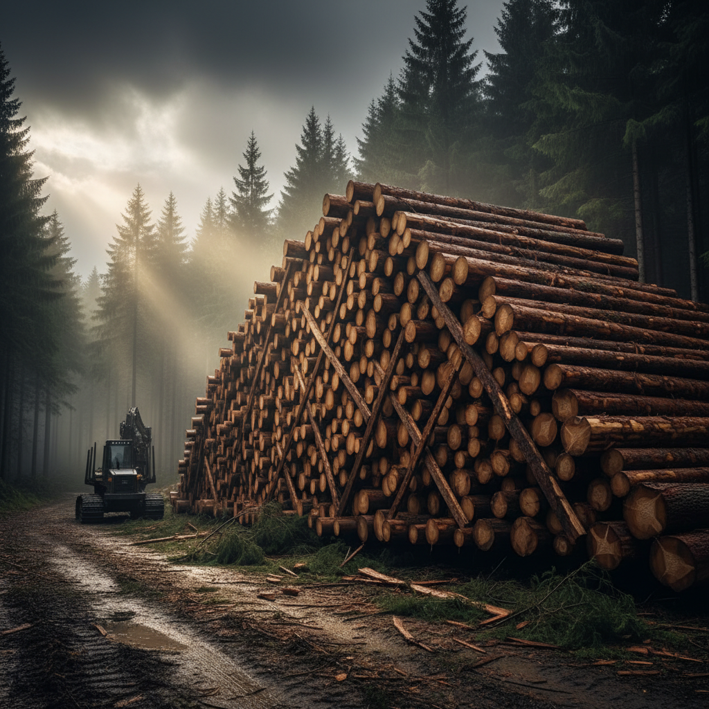 Log pile