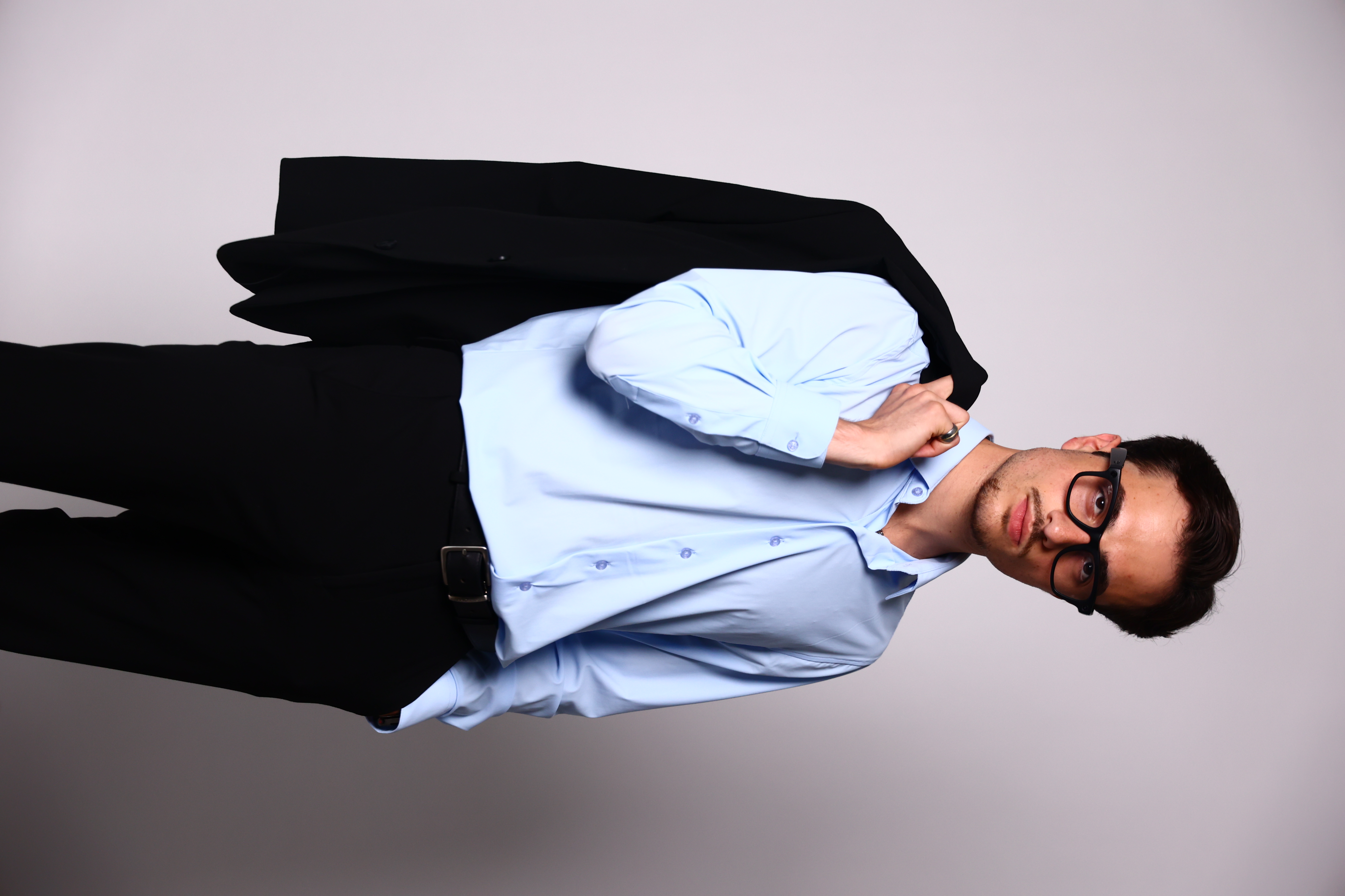 Dominic Angileri, professional portrait in a suit