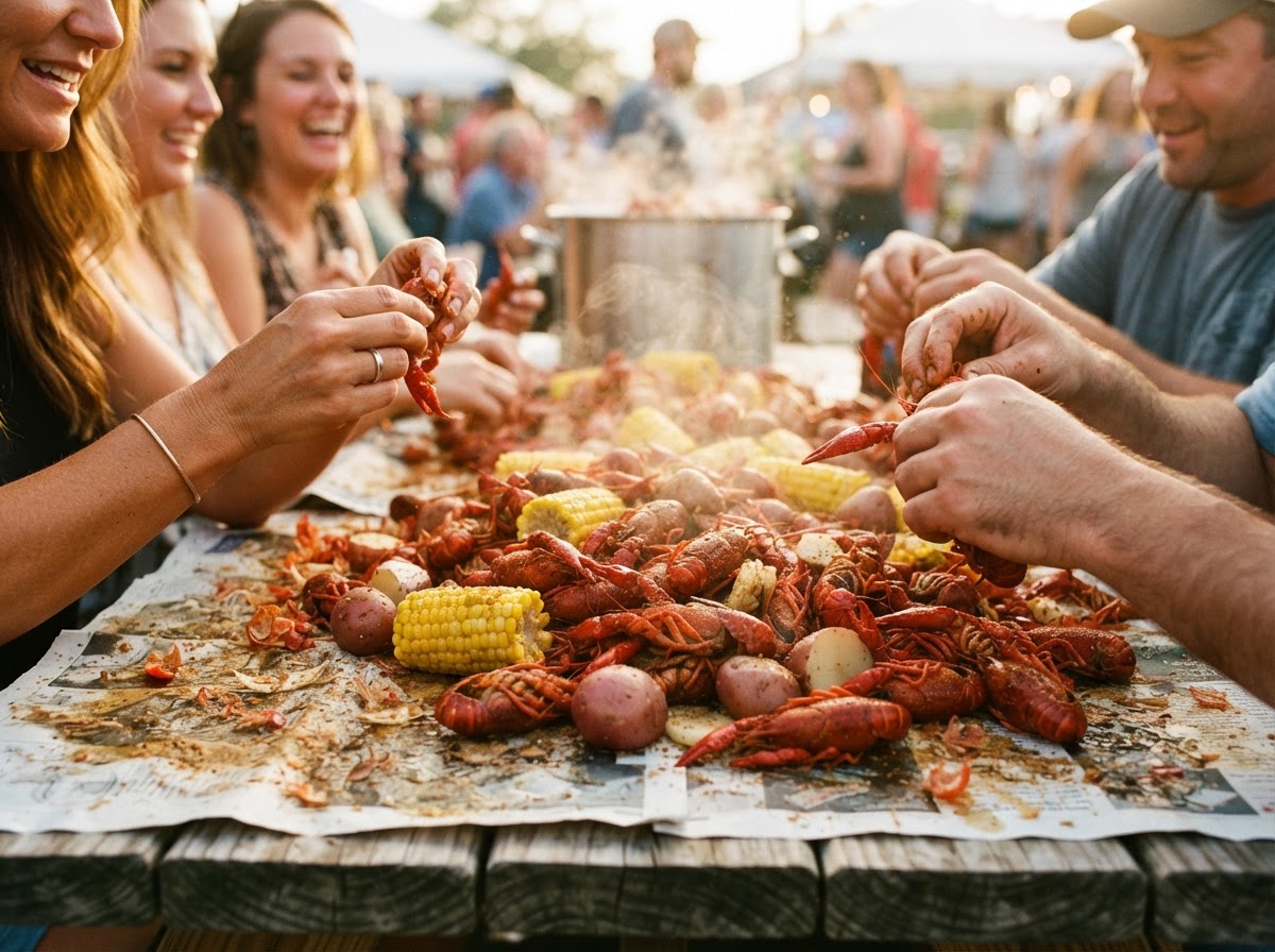 Crawfish boil