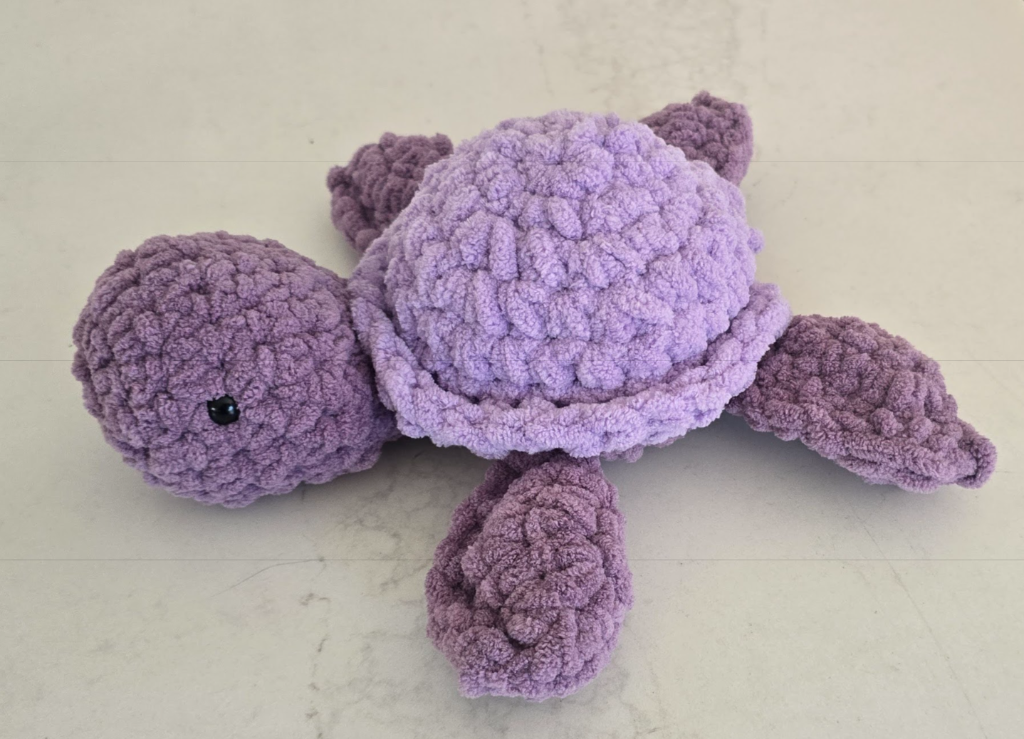 Purple Sea Turtle