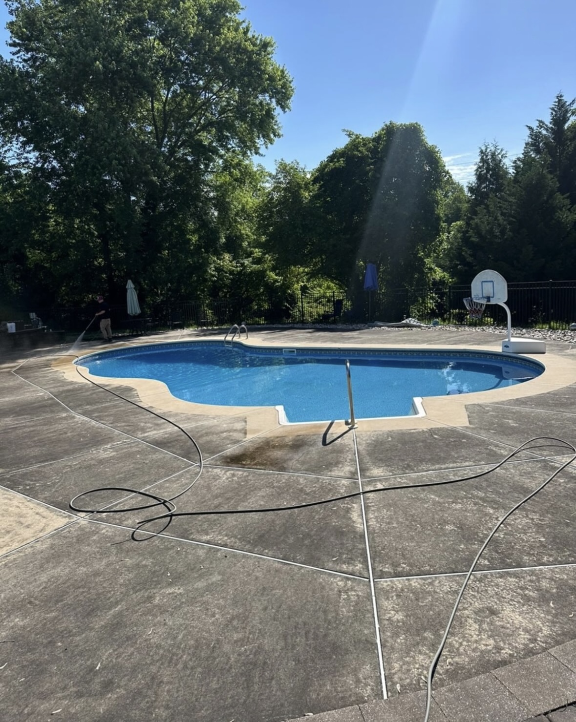 Before cleaning