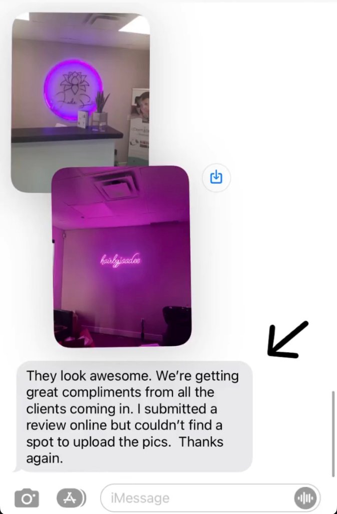 Customer testimonial 1