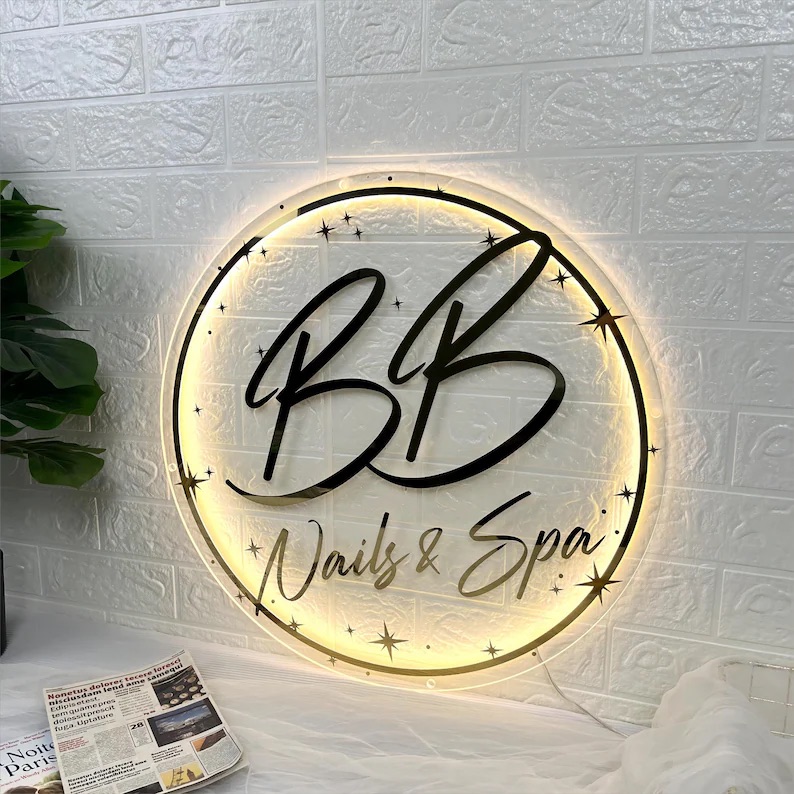 Custom Round LED Sign