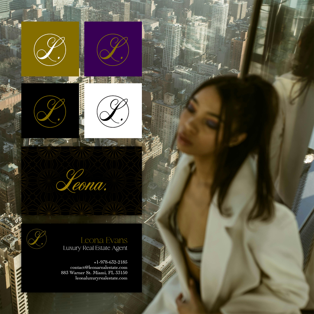 Leona branding