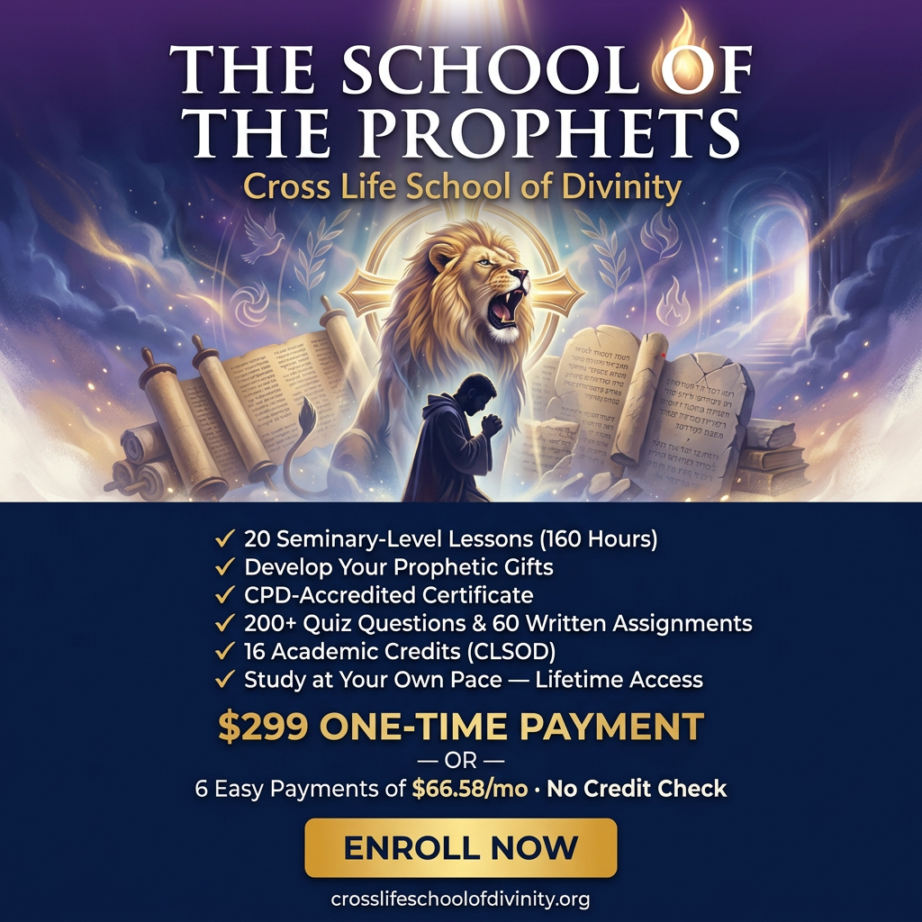 School of the Prophets — Enroll Now