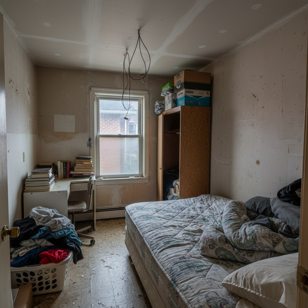 Master Suite Bedroom Addition Before — Coen Construction