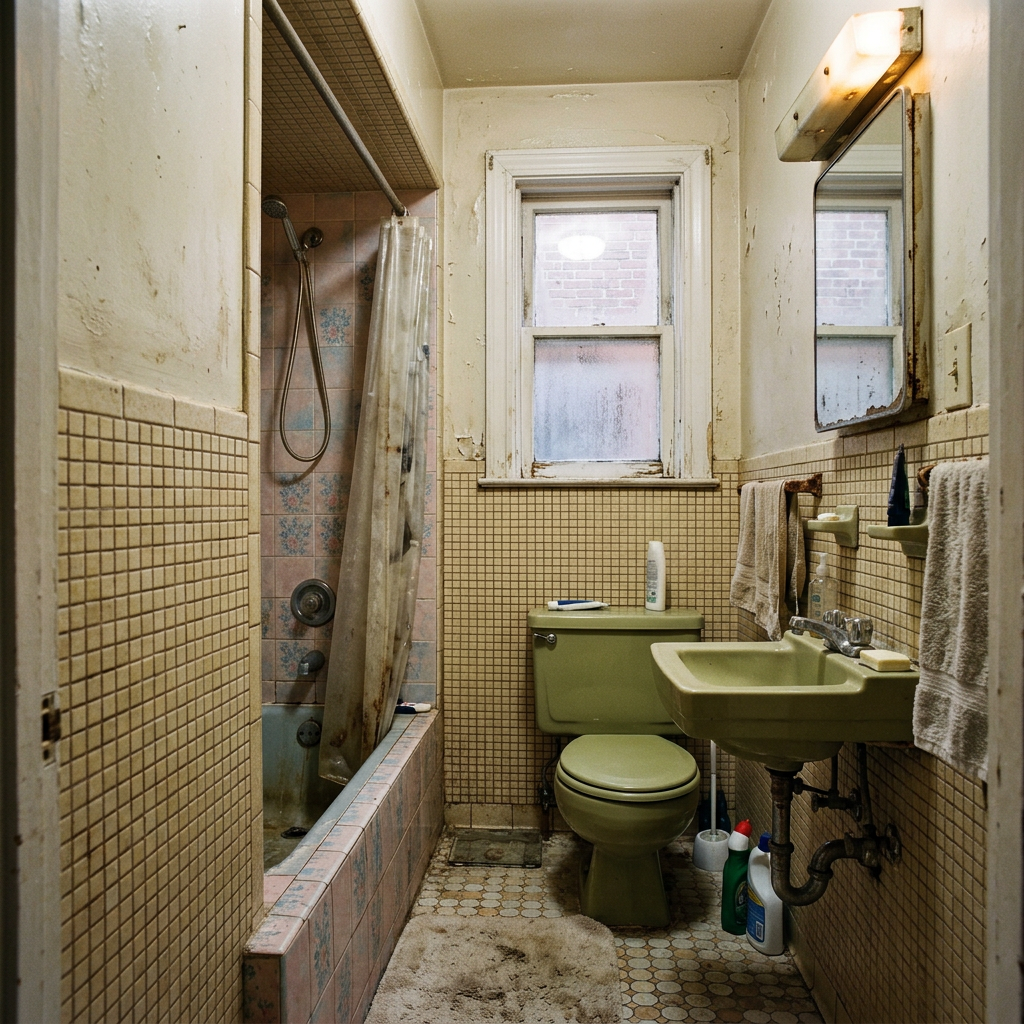 Master Bathroom Remodel Before — Coen Construction