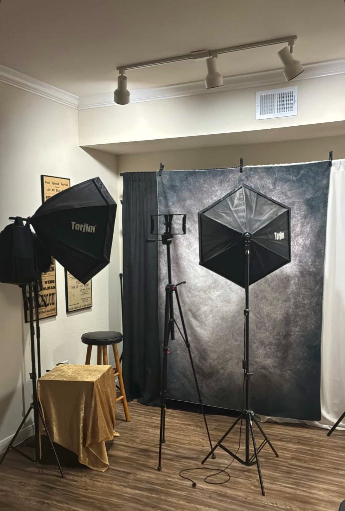 ATX Self-Tape Studio professional lighting rigs