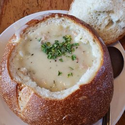 Clam Chowder Bread Bowl