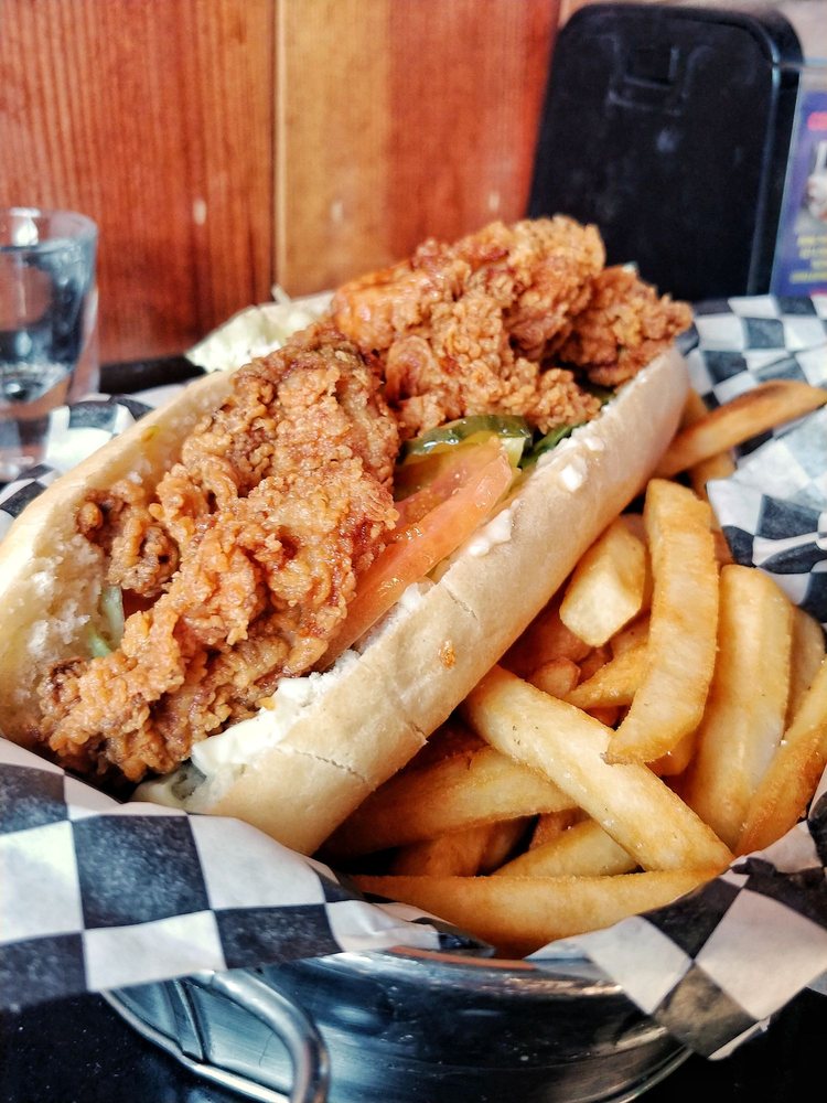 Crispy Po' Boy with Fries