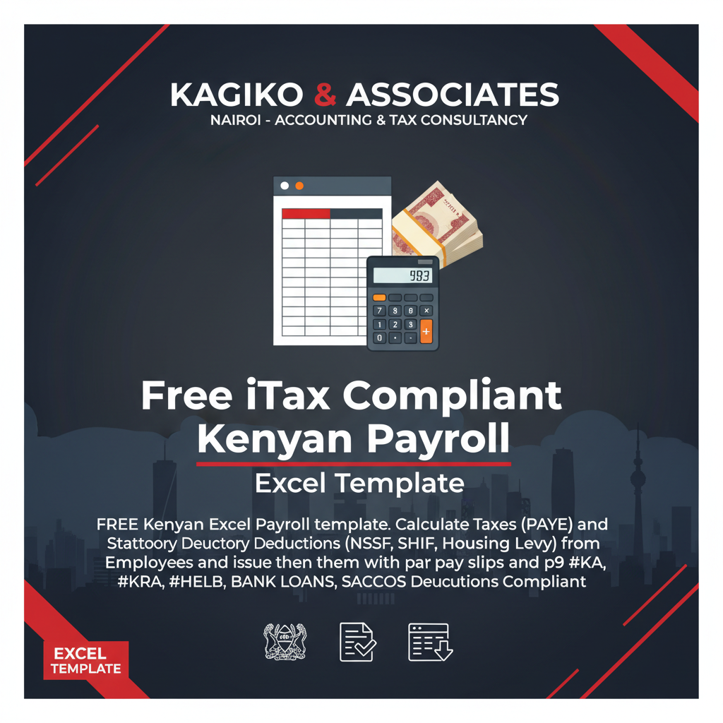 Free iTax-Compliant Kenyan Excel Payroll Template