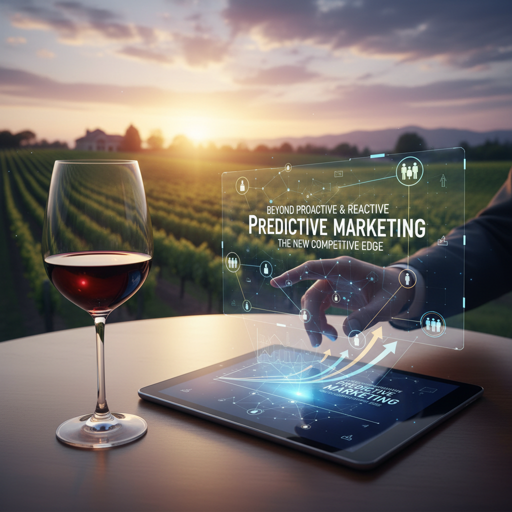 Beyond Proactive and Reactive: Why Predictive Marketing Is the New Competitive Edge for Wine Brands