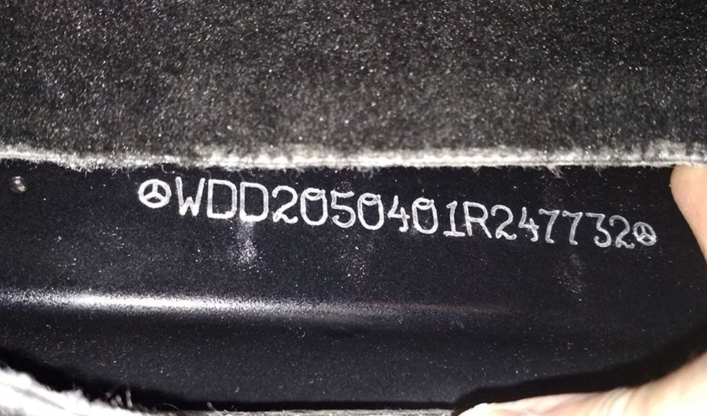⑧ Chassis Stamp