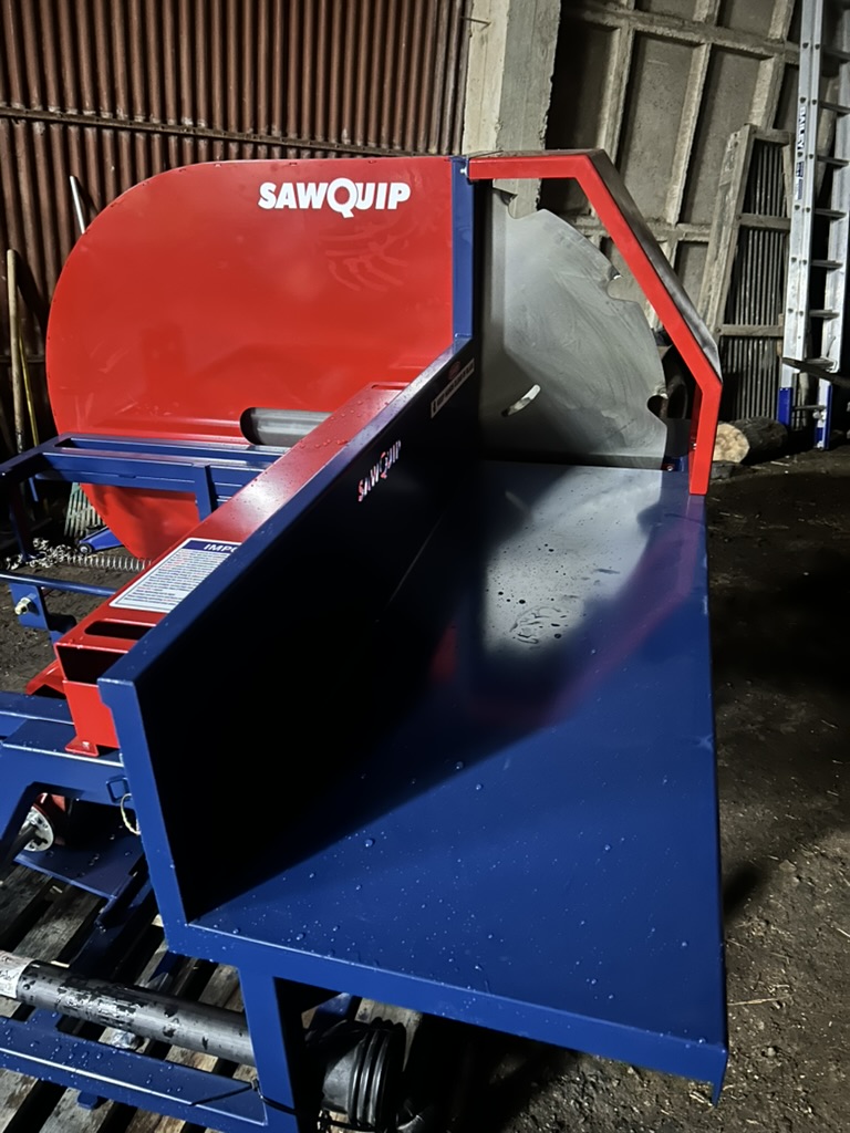 The new SAWQUIP firewood saw bench has arrived.