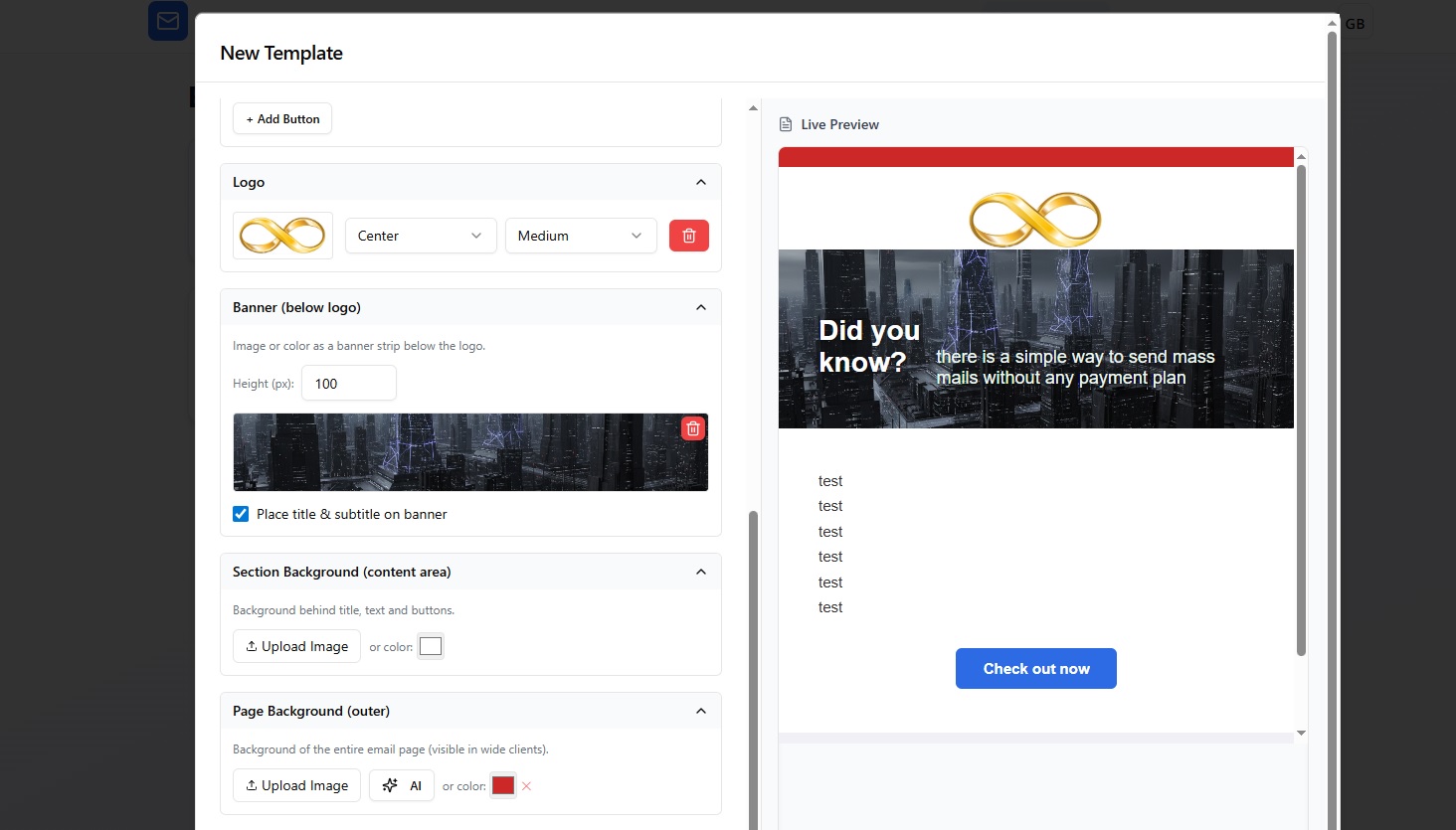 Email Marketing & Newsletter. MailBlast pro - SES Based Email marketing template preview