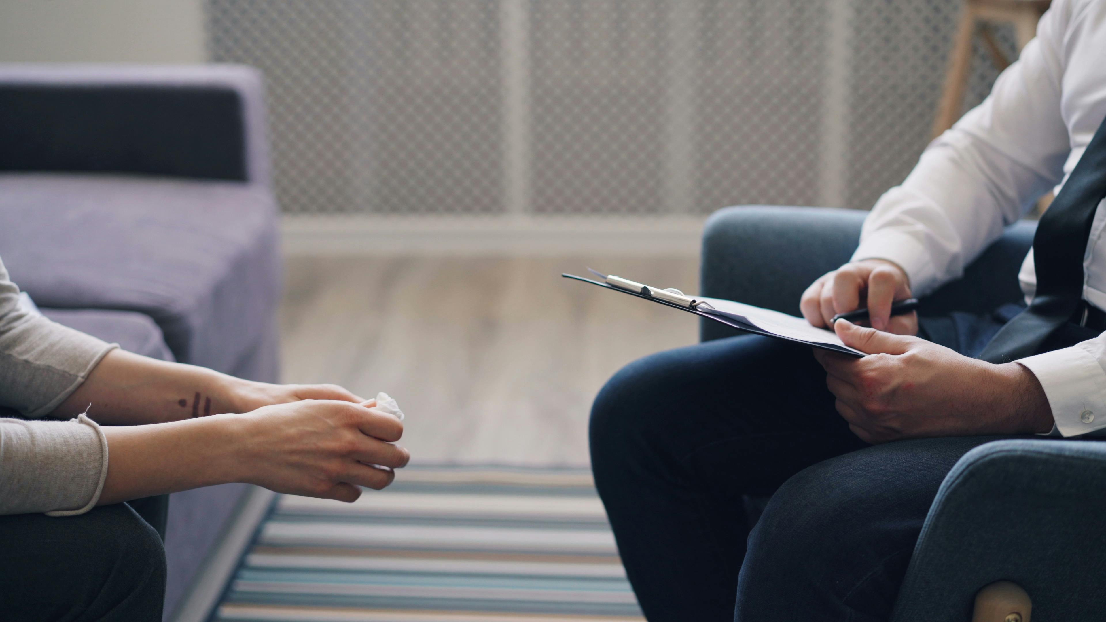 Consultant Psychiatrist conducting ADHD assessment