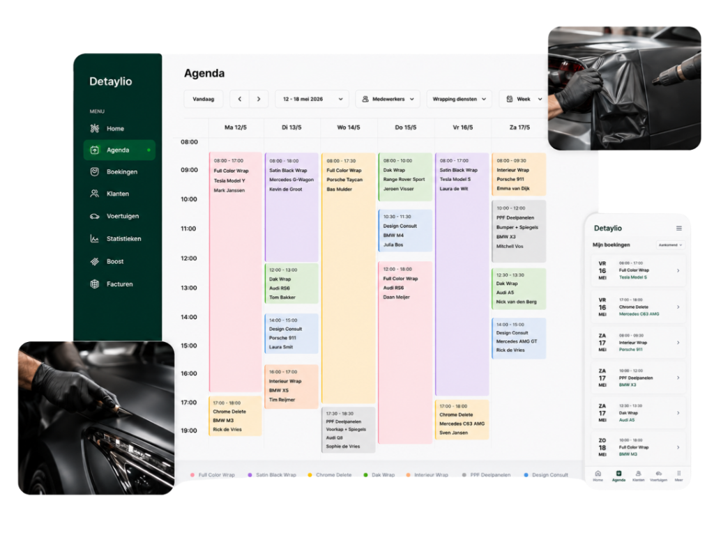Detaylio dashboard