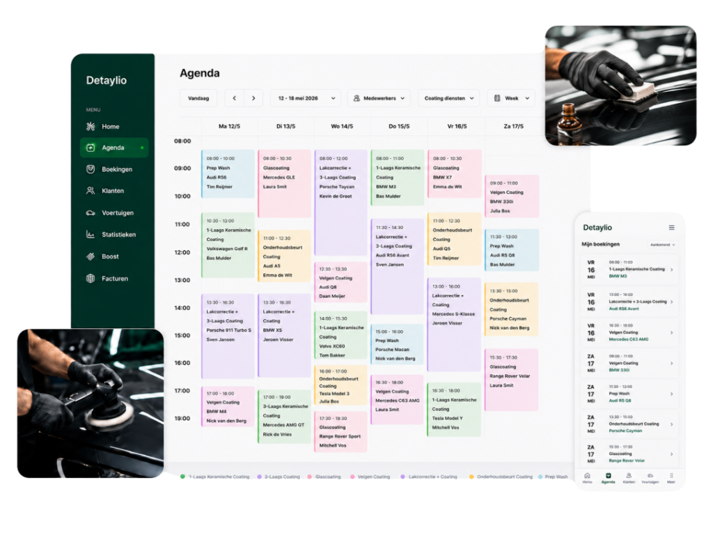 Detaylio dashboard