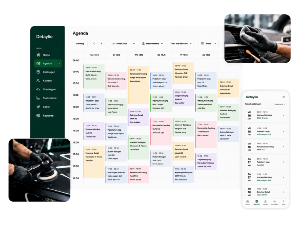 Detaylio dashboard