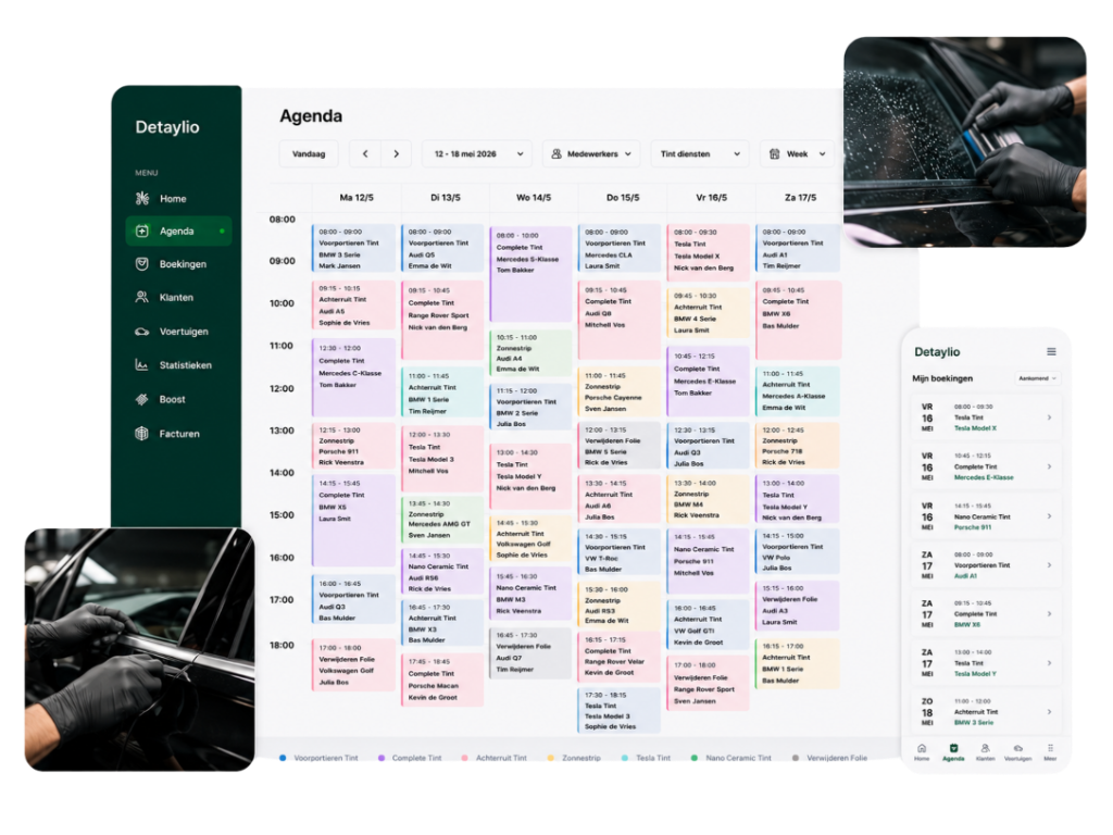 Detaylio dashboard