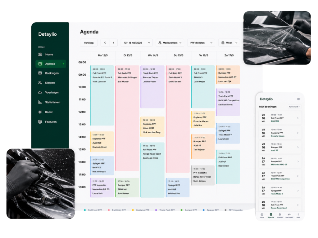 Detaylio dashboard