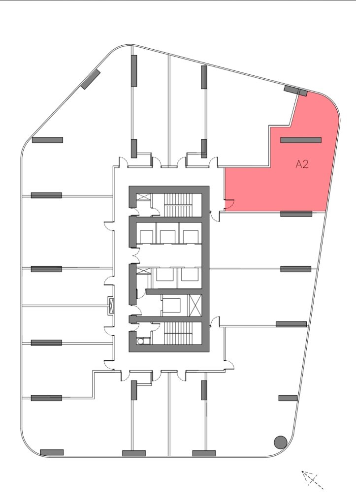 Unit location on floor plan