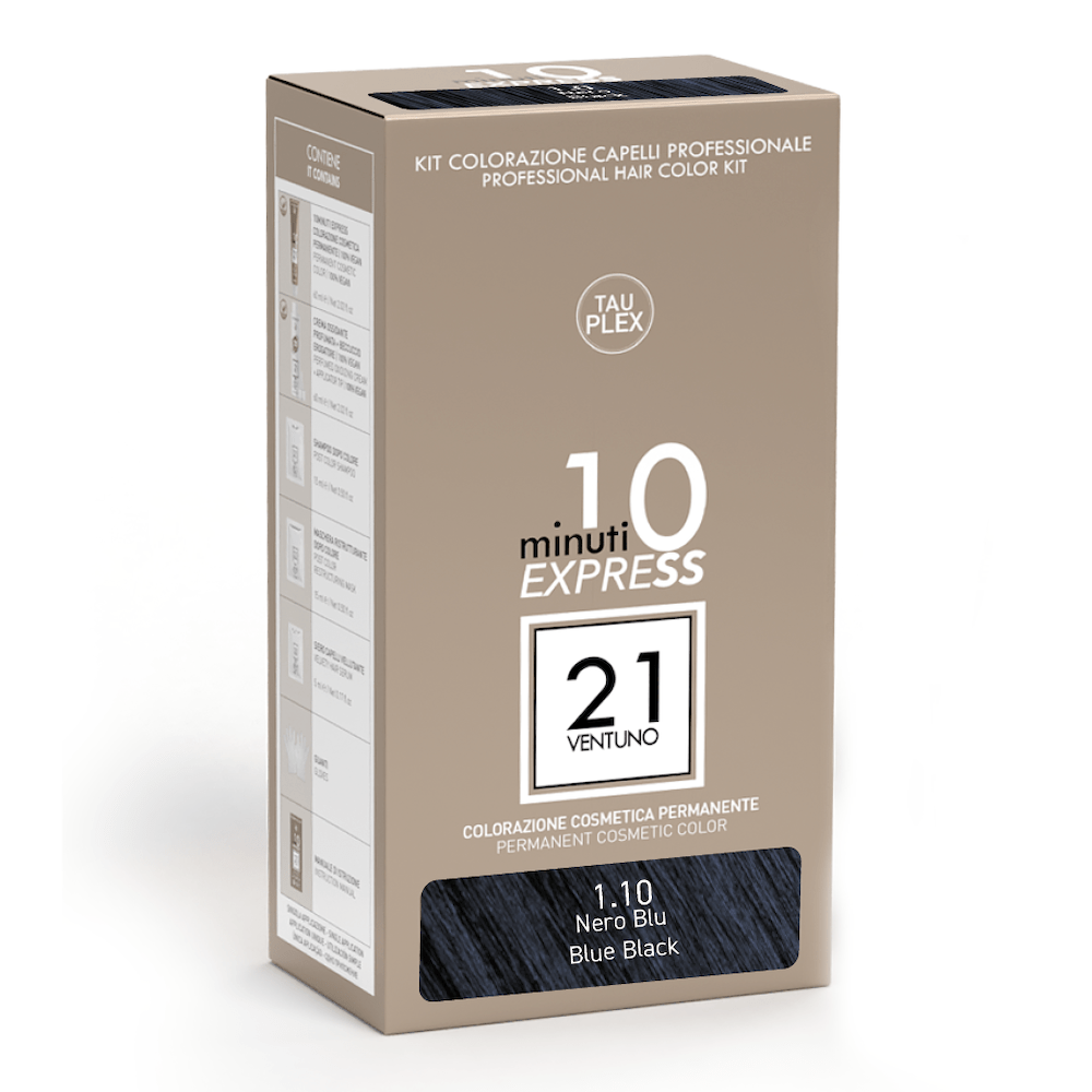 21Ventuno Professional Hair Color Kit - Permanent Cosmetic Color