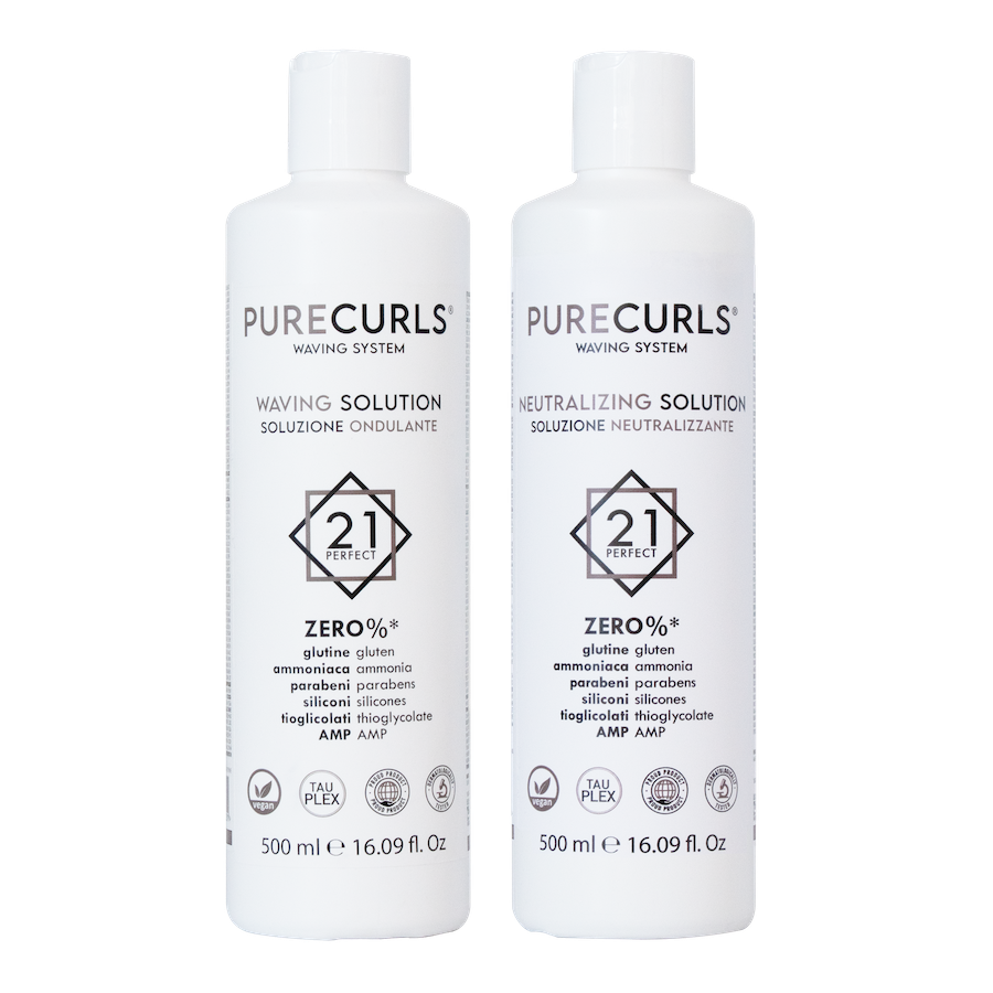 Kit Créateur de boucles 21Perfect Purecurls - Solution de Mise en Forme Zero%
