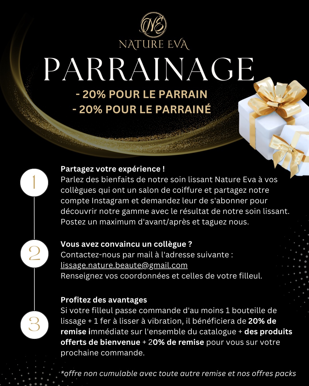 Offre parrainage Nature Eva