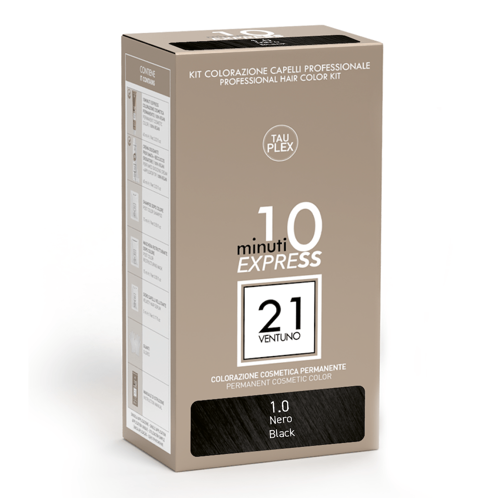 21Ventuno Professional Hair Color Kit - Permanent Cosmetic Color