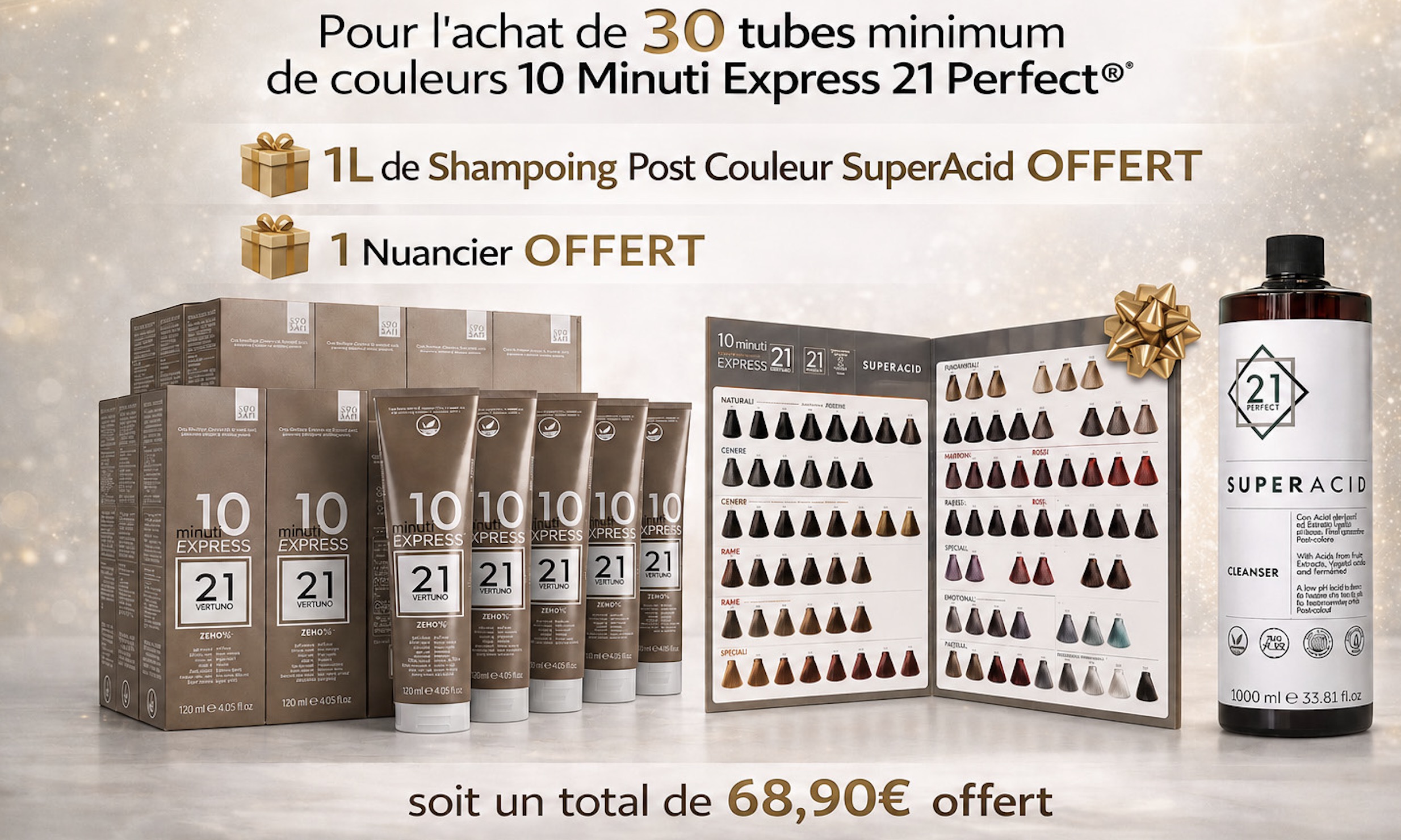 Offre 30 tubes