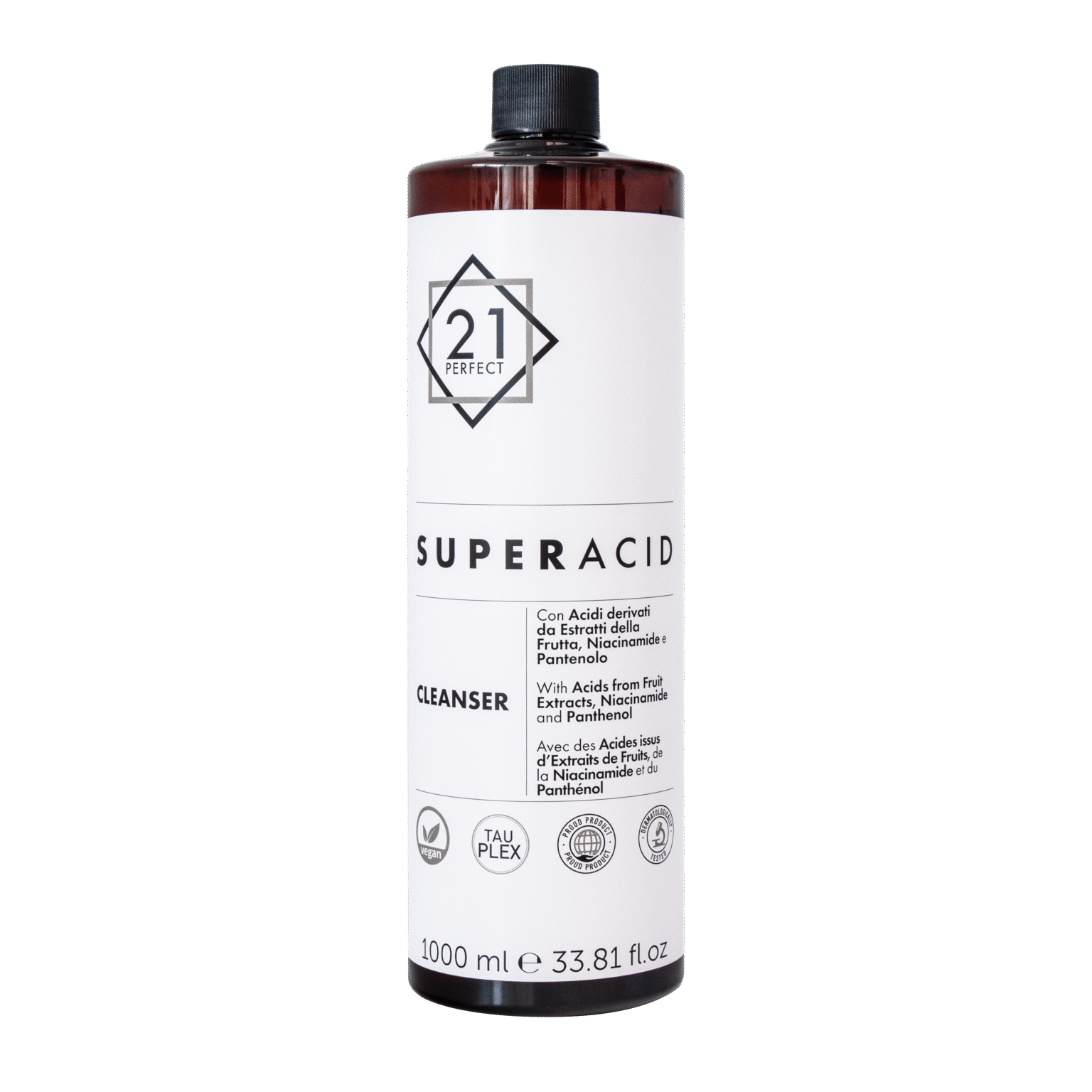21Perfect - Shampoing Superacid Cleanser 1L