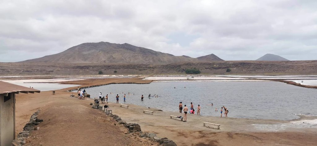 Pedra de Lume Salt Crater