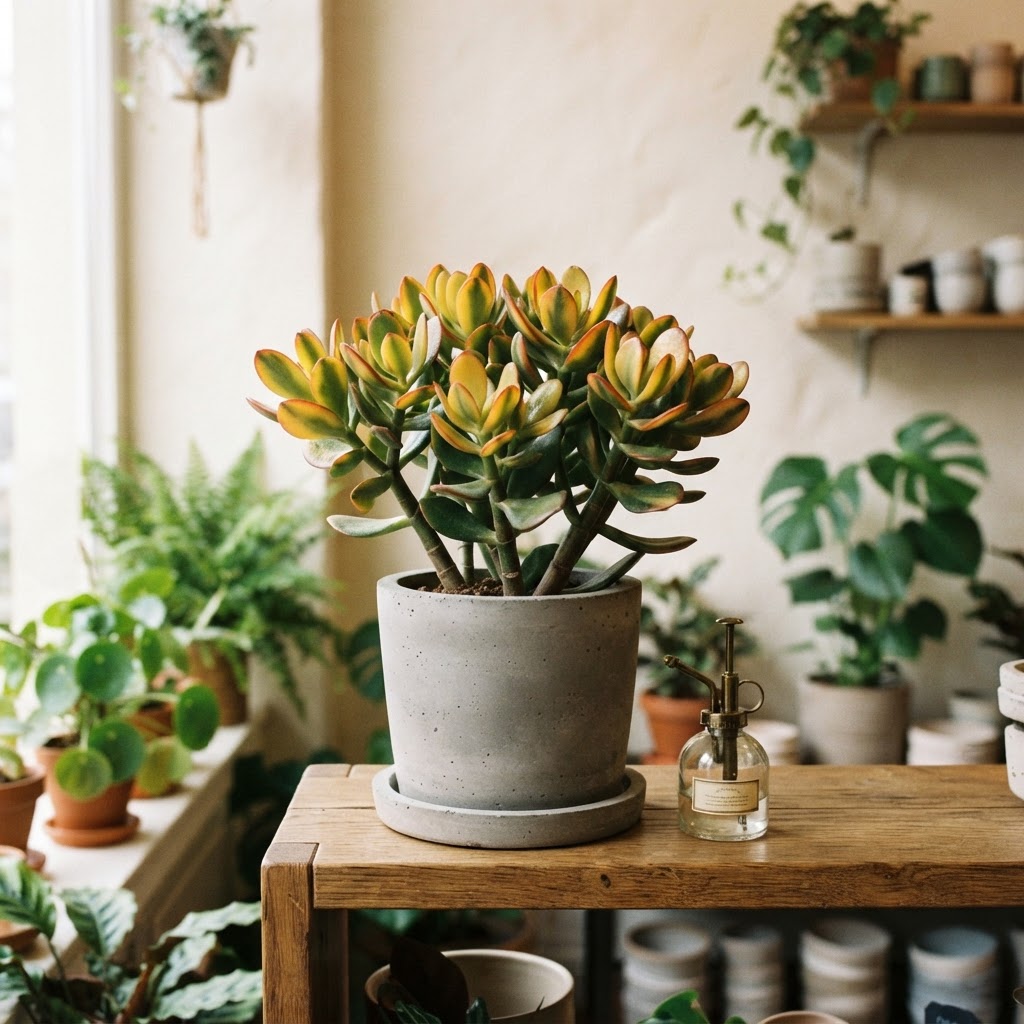 Crassula ovata Sunset