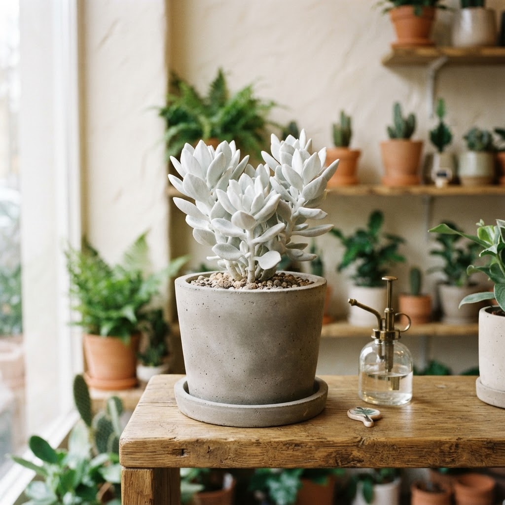 Senecio haworthii 'Kilimanjaro'