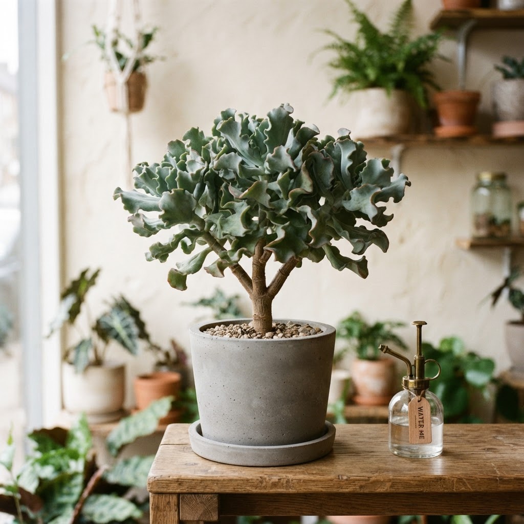 Crassula arborescens subsp. undulatifolia