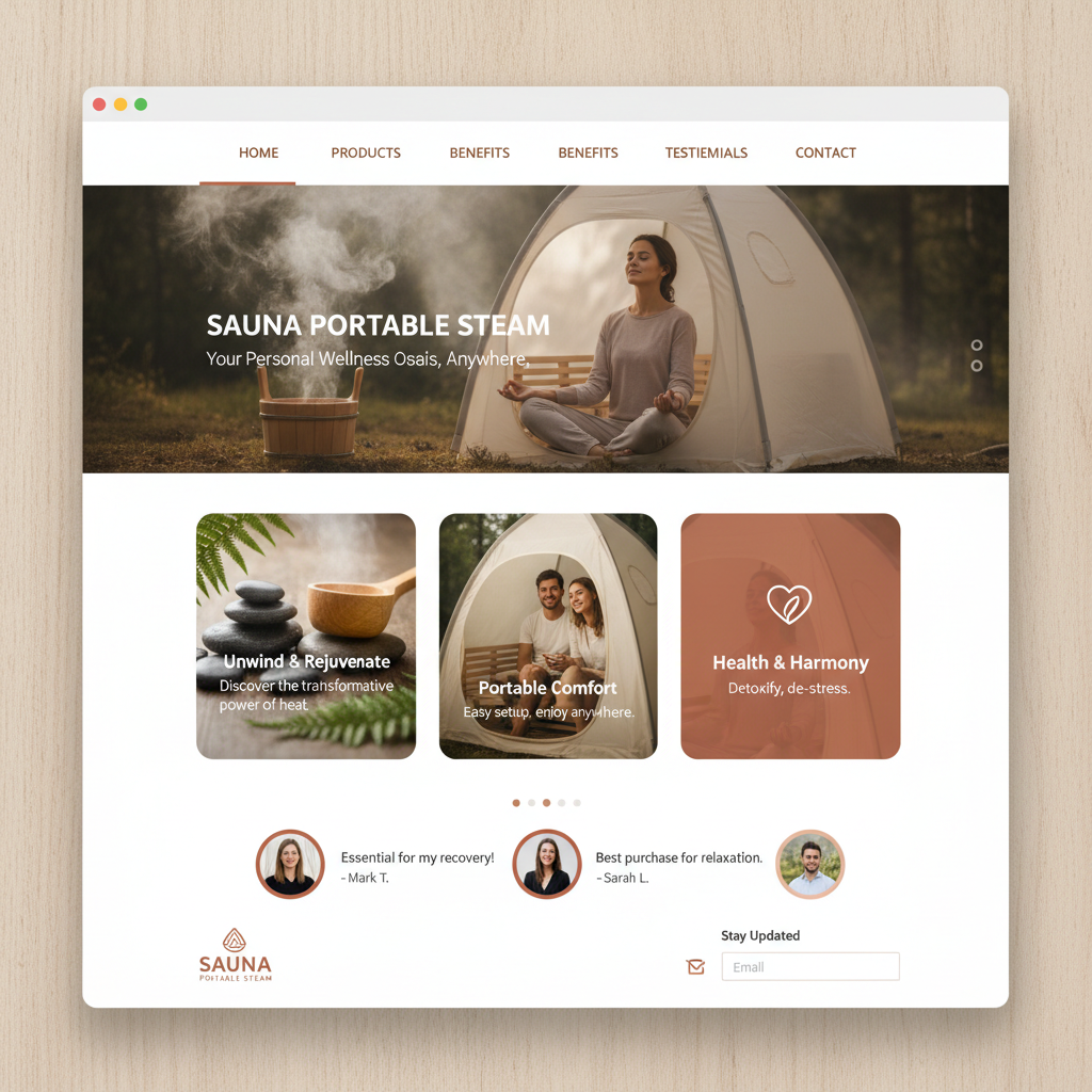 Sauna Portable Steam