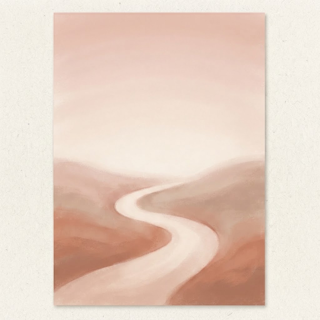 Soft watercolor illustration for Navigate
