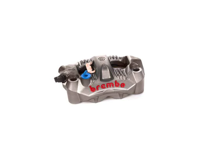 Caliper, Left, P4 30mm, GP4-rs, Cast Monobloc, 108mm Radial Mount, Titanium Gray