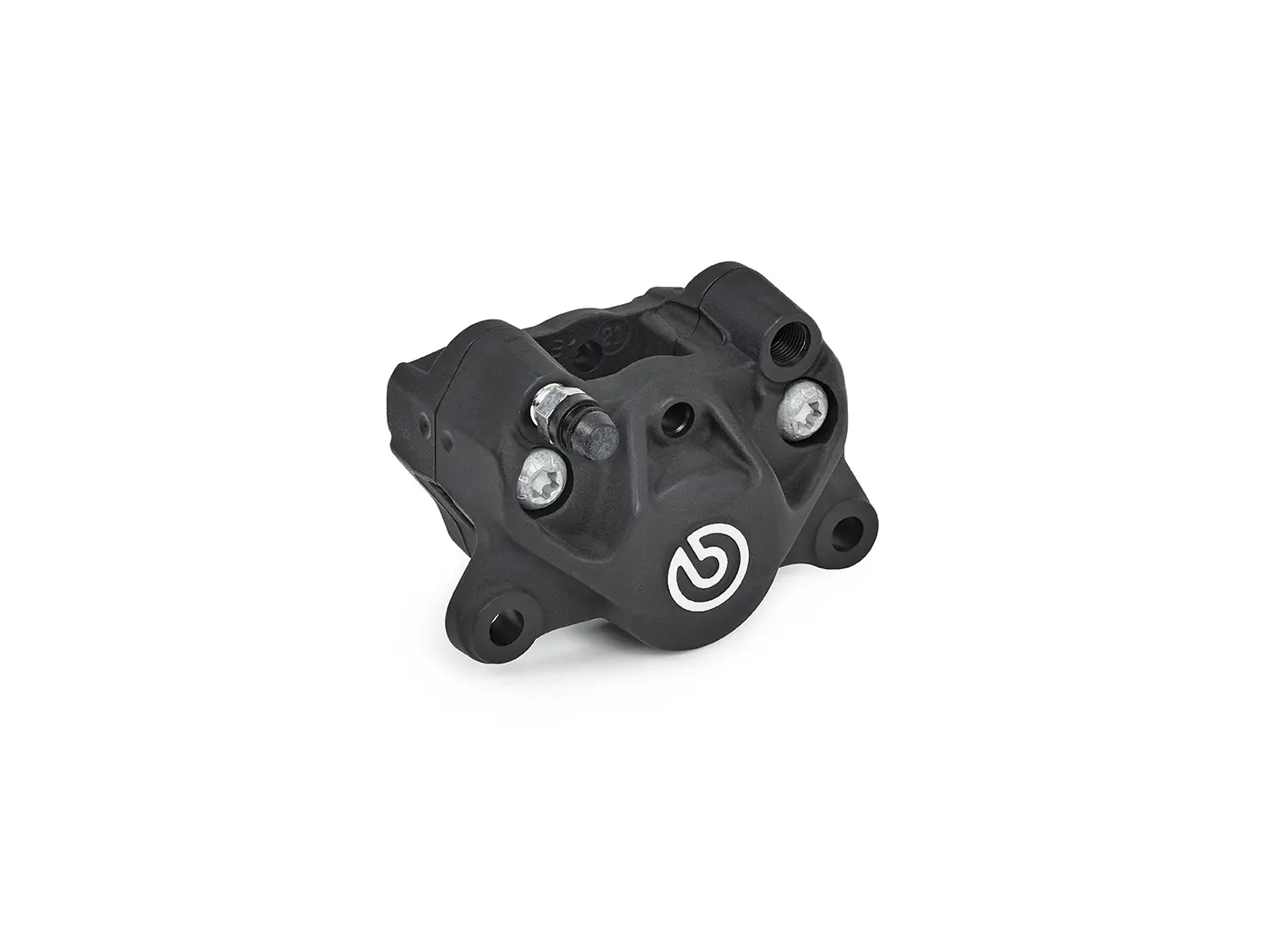 Caliper, P2 34G, without brake pads, Right Side Bleeder, Cast 2-Piece, 84mm Axial Mount, Rear