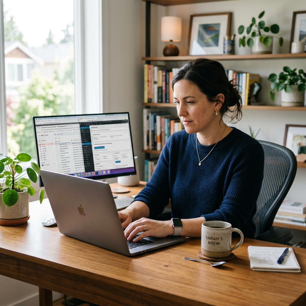 Professional business email and website setup in Solon Ohio
