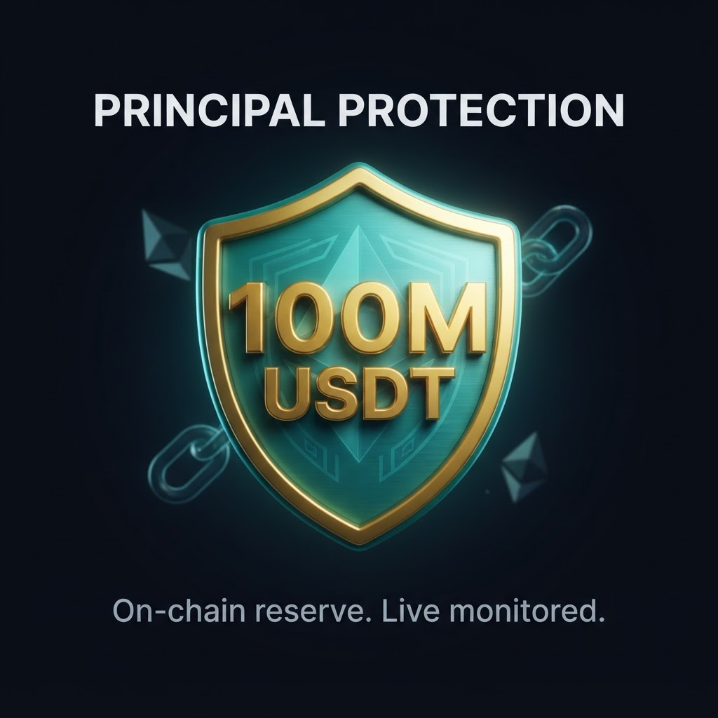 100M USDT Principal Protection