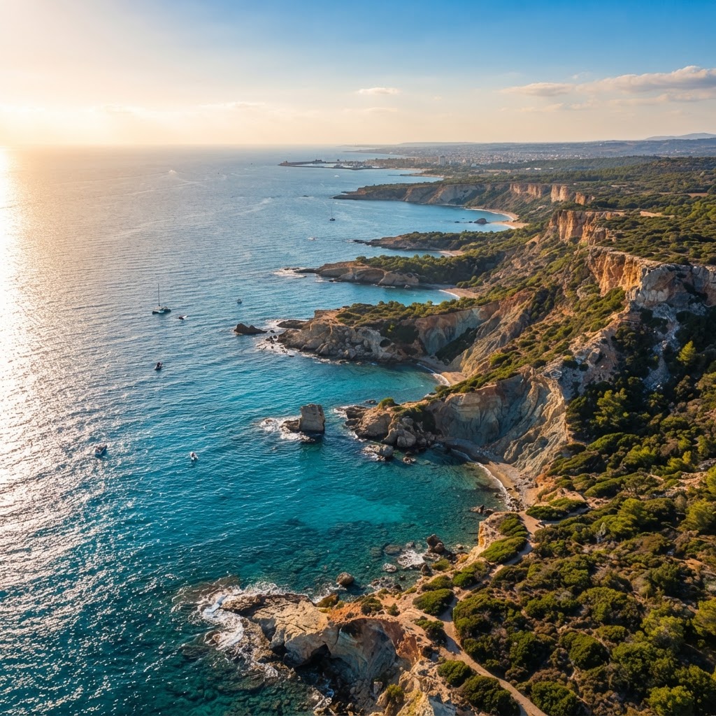 Αεροφωτογραφία παραθαλάσσιων ακινήτων Κύπρου