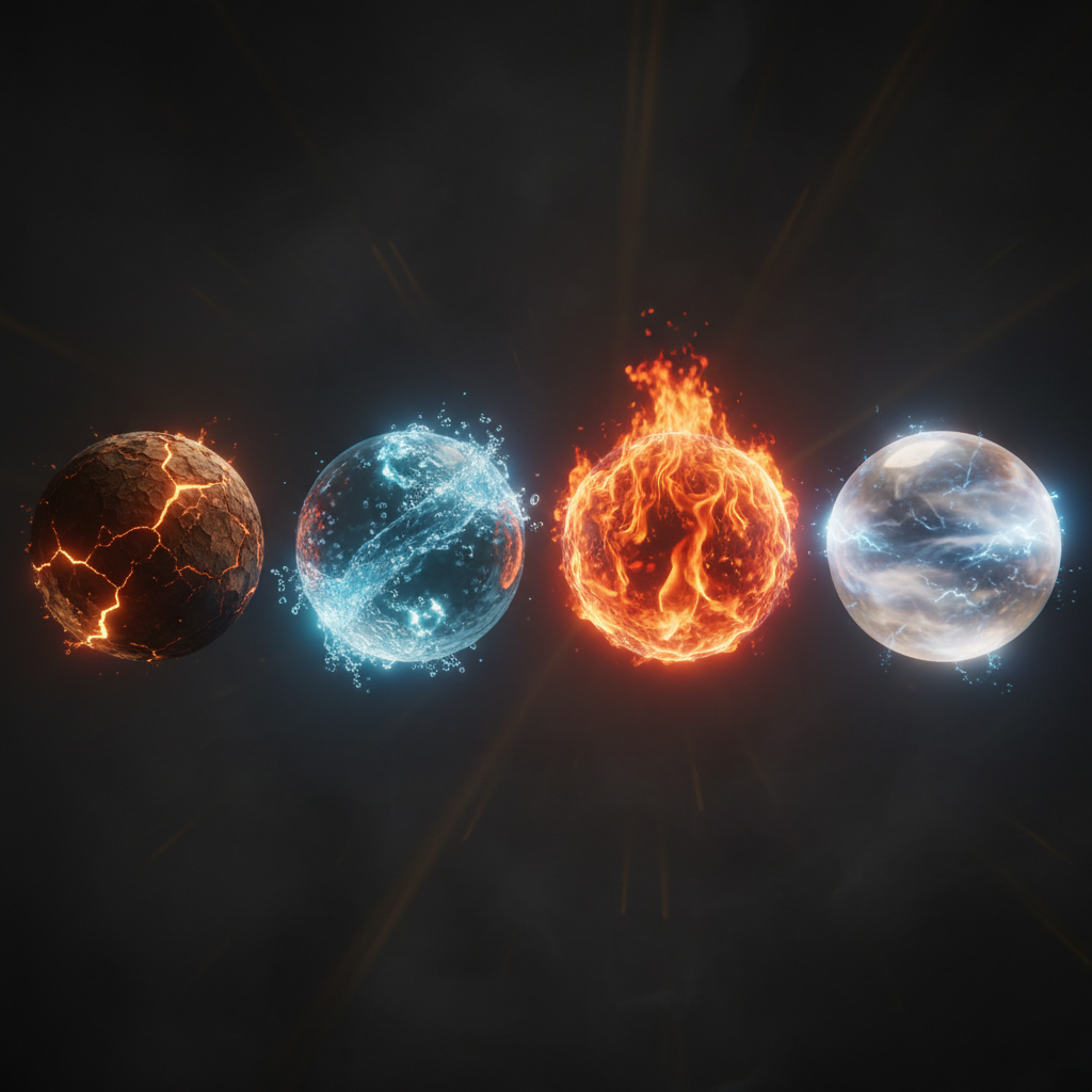 Four Elements Orbs