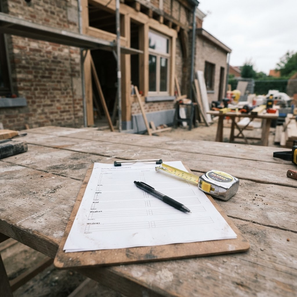 Plaatsbeschrijving van een woning